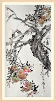 周長勝國畫花鳥